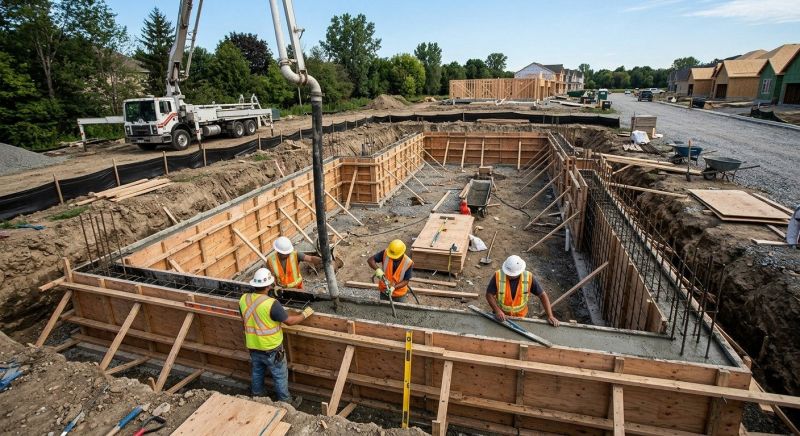 Home Foundation Installation