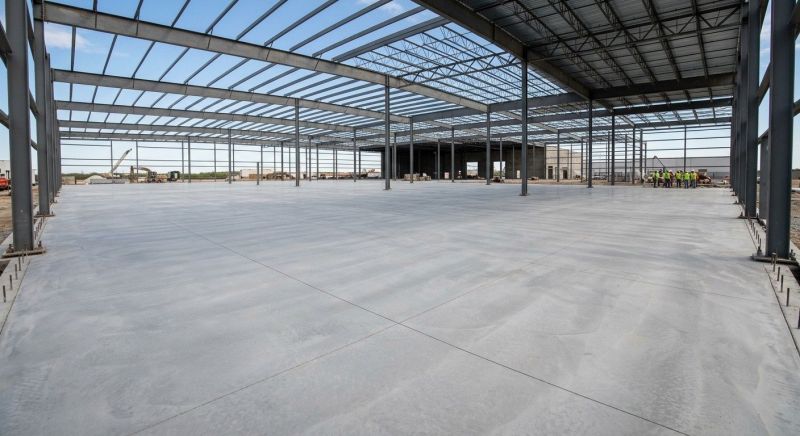 Commercial Slab Installation in Plant City, FL