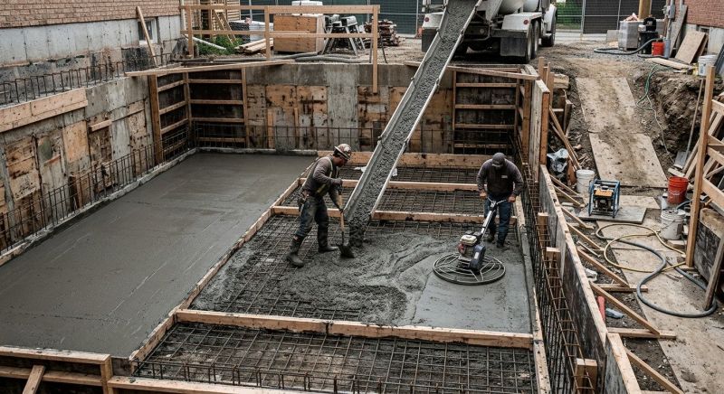 Basement Concrete Installation in Bartow, FL