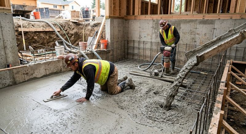 Basement Concrete Installation in Davenport, FL