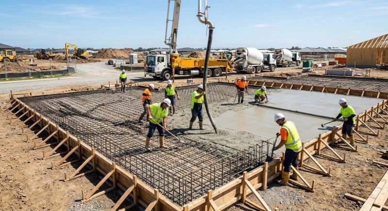 Foundation Slab Construction in Winter Haven, FL