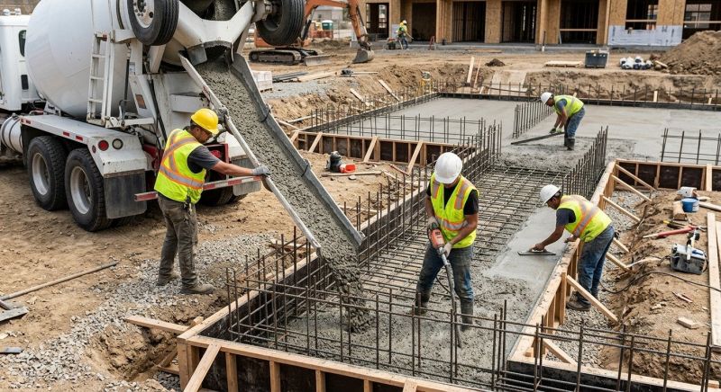 Foundation Wall Pouring in Bartow, FL