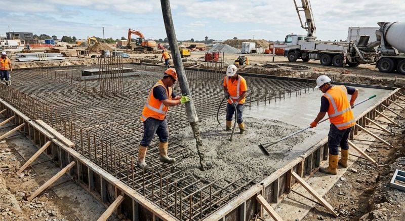 Foundation Wall Pouring in Davenport, FL