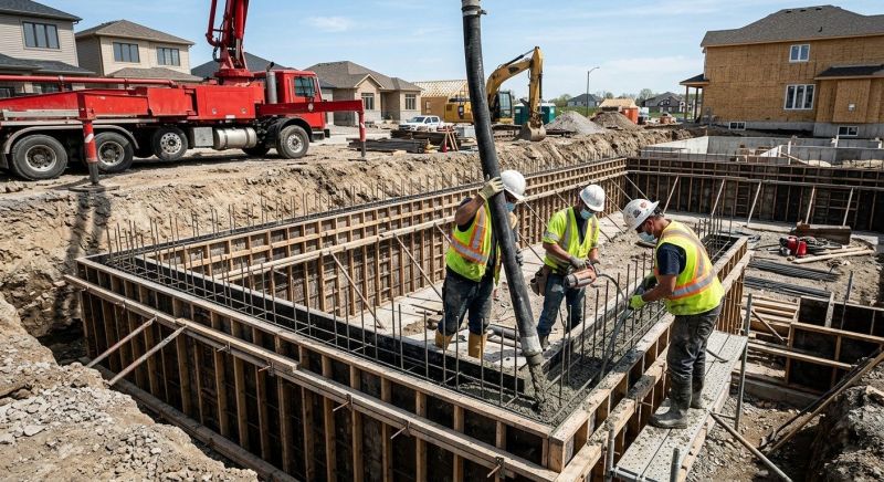 Foundation Wall Pouring in Dundee, FL
