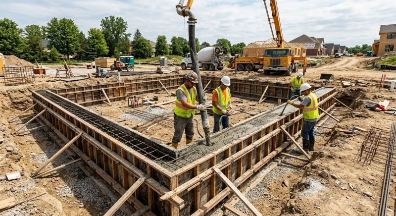 Foundation Wall Pouring in Kathleen, FL