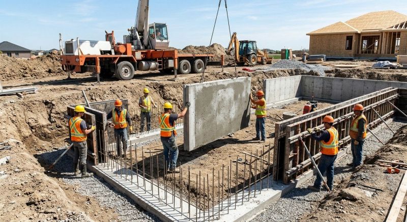 Foundation Wall Pouring in Winter Haven, FL